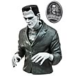 Universal Monsters Frankenstein Black-and-White Bust Bank